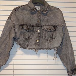 Zara denim jean jacket